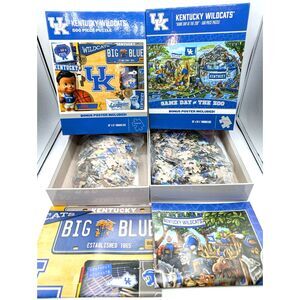2 - University of Kentucky Puzzles 500pc UK Wildcats/Game Day at Zoo & Posters